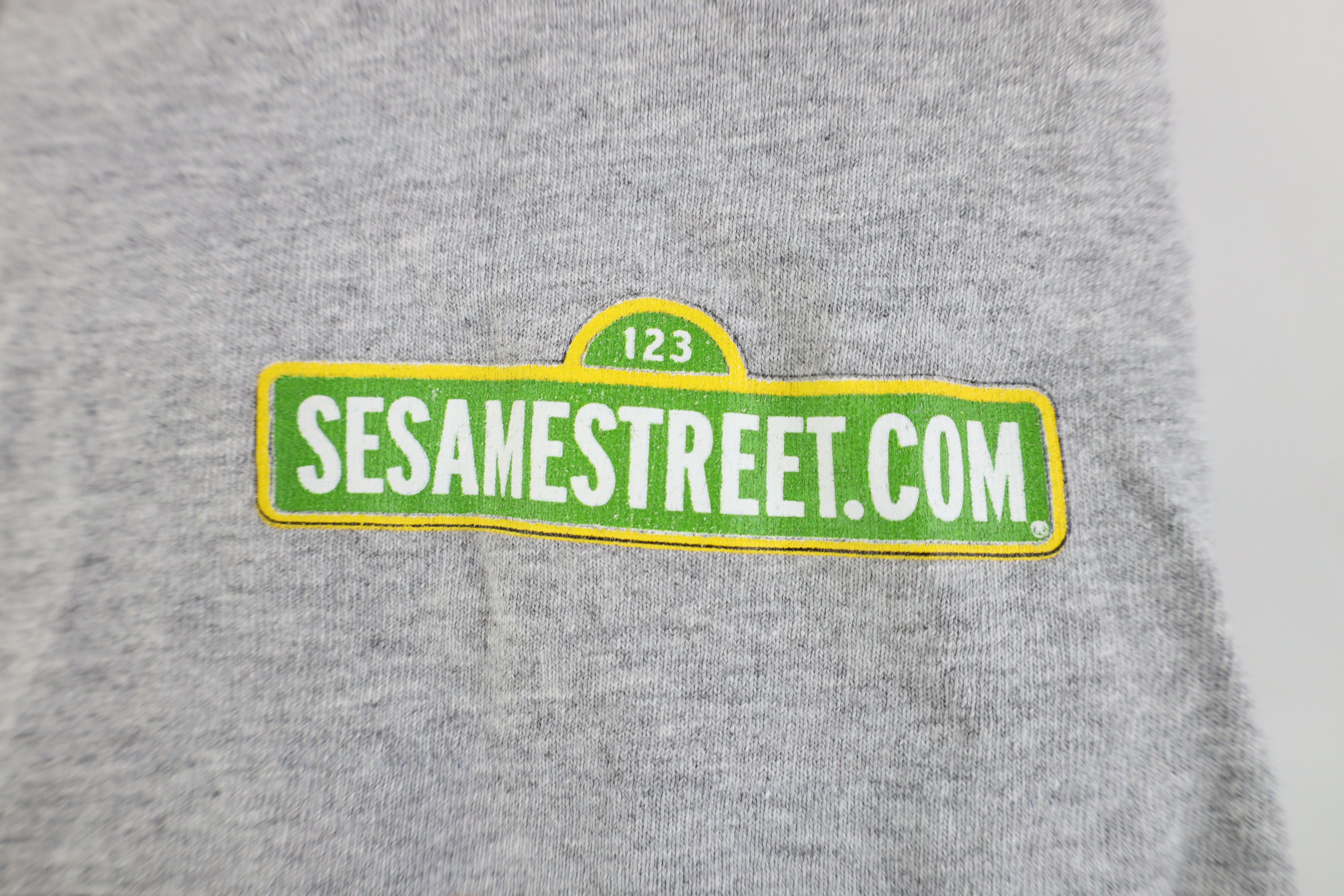 Vintage Vintage 90s Y2K Sesame Street Linkup Website T-Shirt USA Size US L / EU 52-54 / 3 - 4 Thumbnail