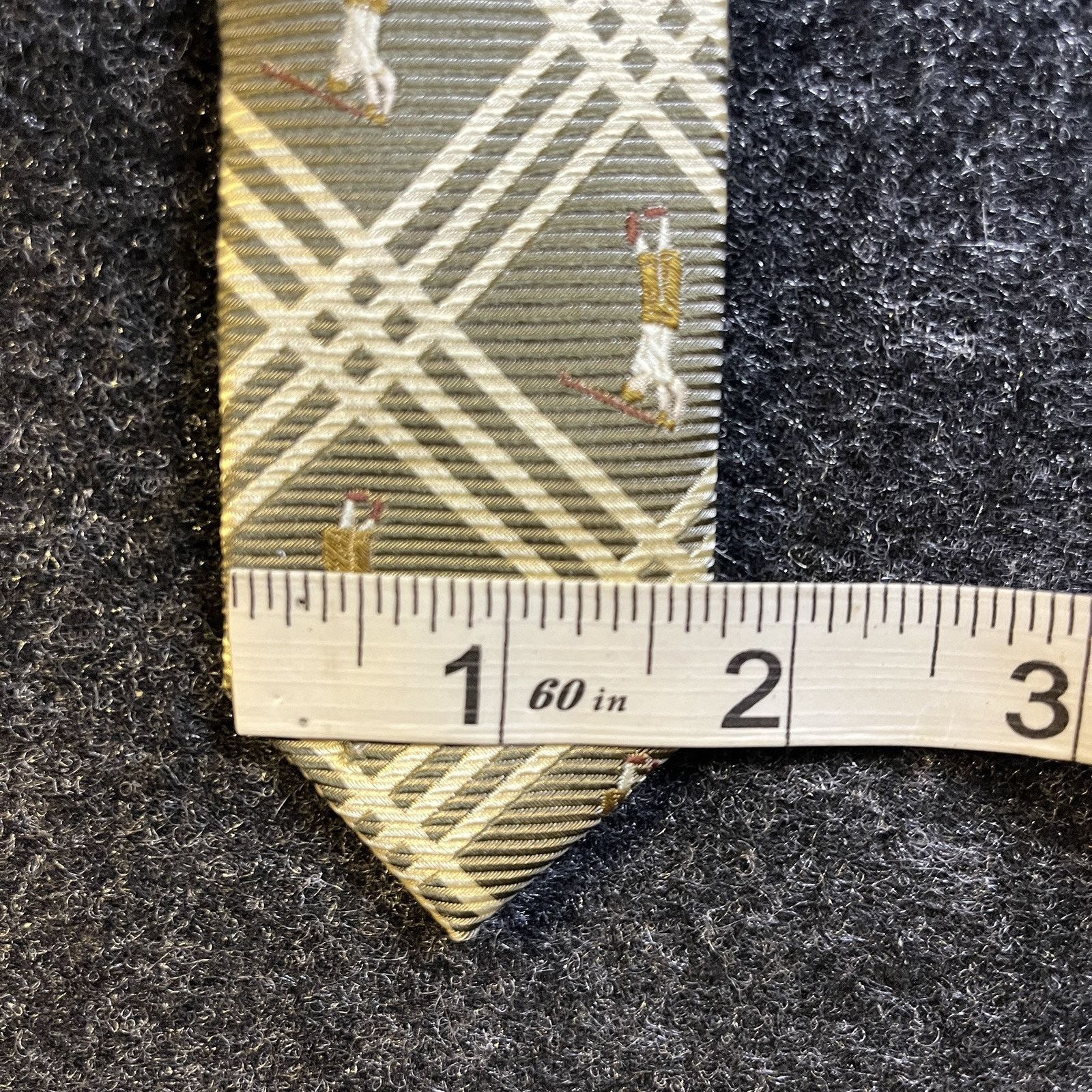 Tommy Bahama Tommy Bahama Silk Tie Lot 3 Golf Print Pineapple Periwinkle Size ONE SIZE - 8 Thumbnail