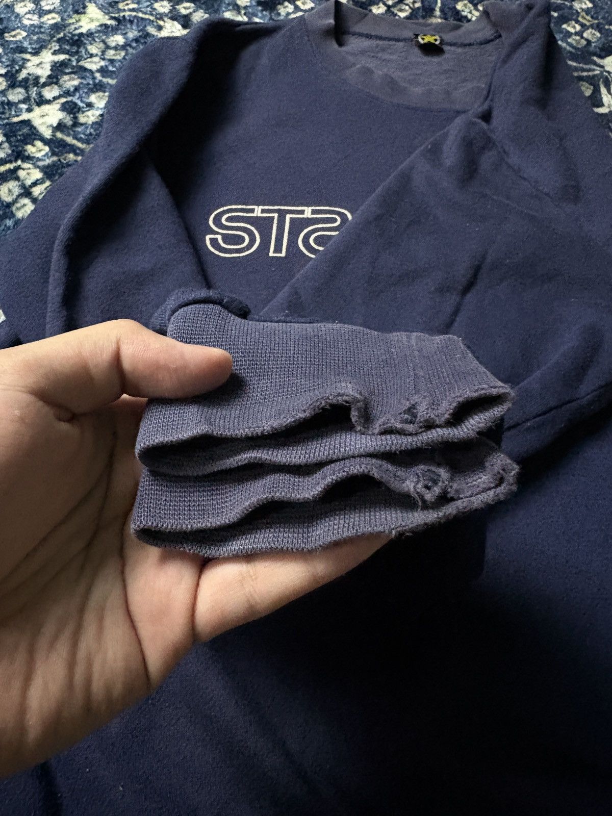 Vintage Vintage 90s Sun Faded Yachting Baggy Sweatshirt Japanese 🇯🇵 Size US L / EU 52-54 / 3 - 5 Thumbnail