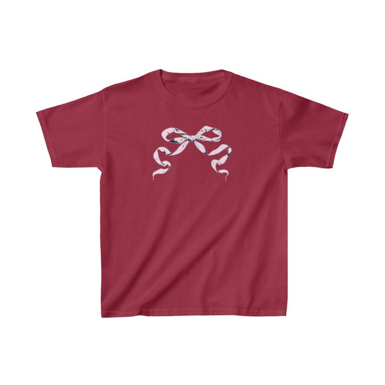 Other Bow Baby Tee – Cute Minimal Graphic T-Shirt Size M / US 6-8 / IT 42-44 - 1 Thumbnail