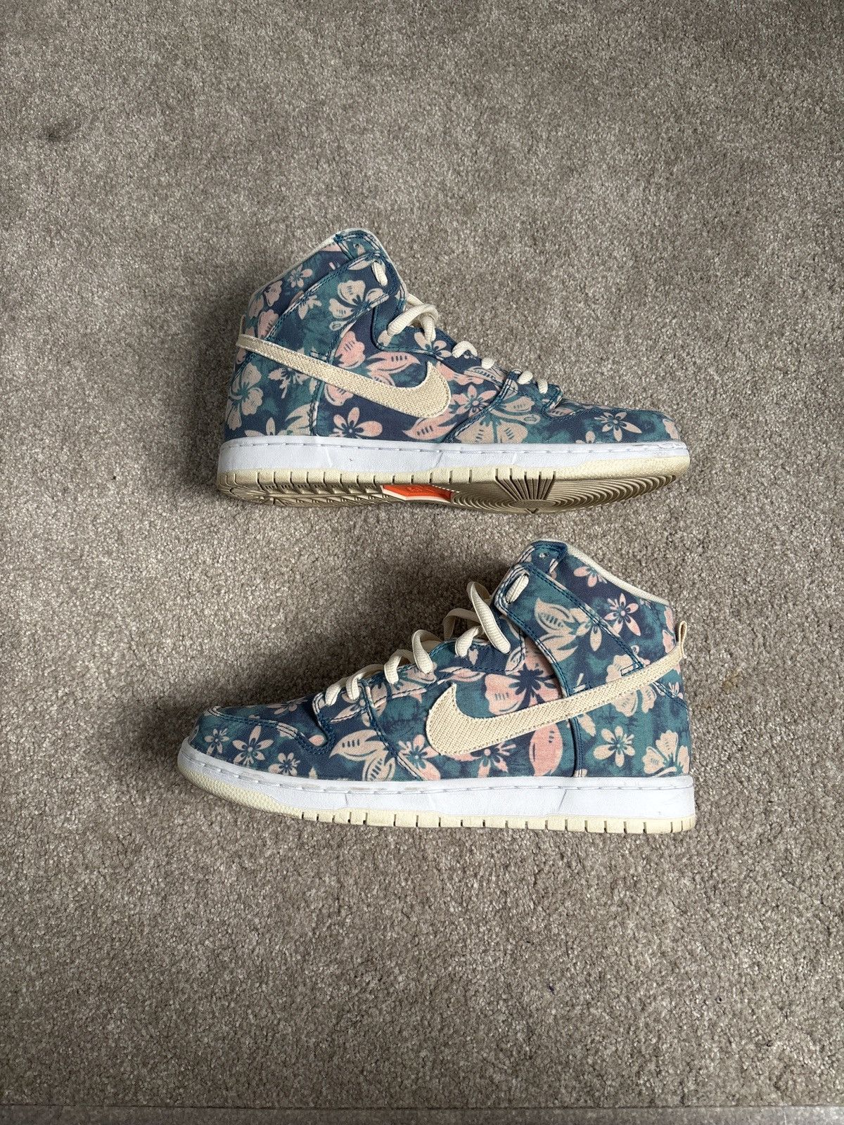 Nike Hawaiian Nike Dunk High Size US 11.5 / EU 44-45 - 1 Thumbnail