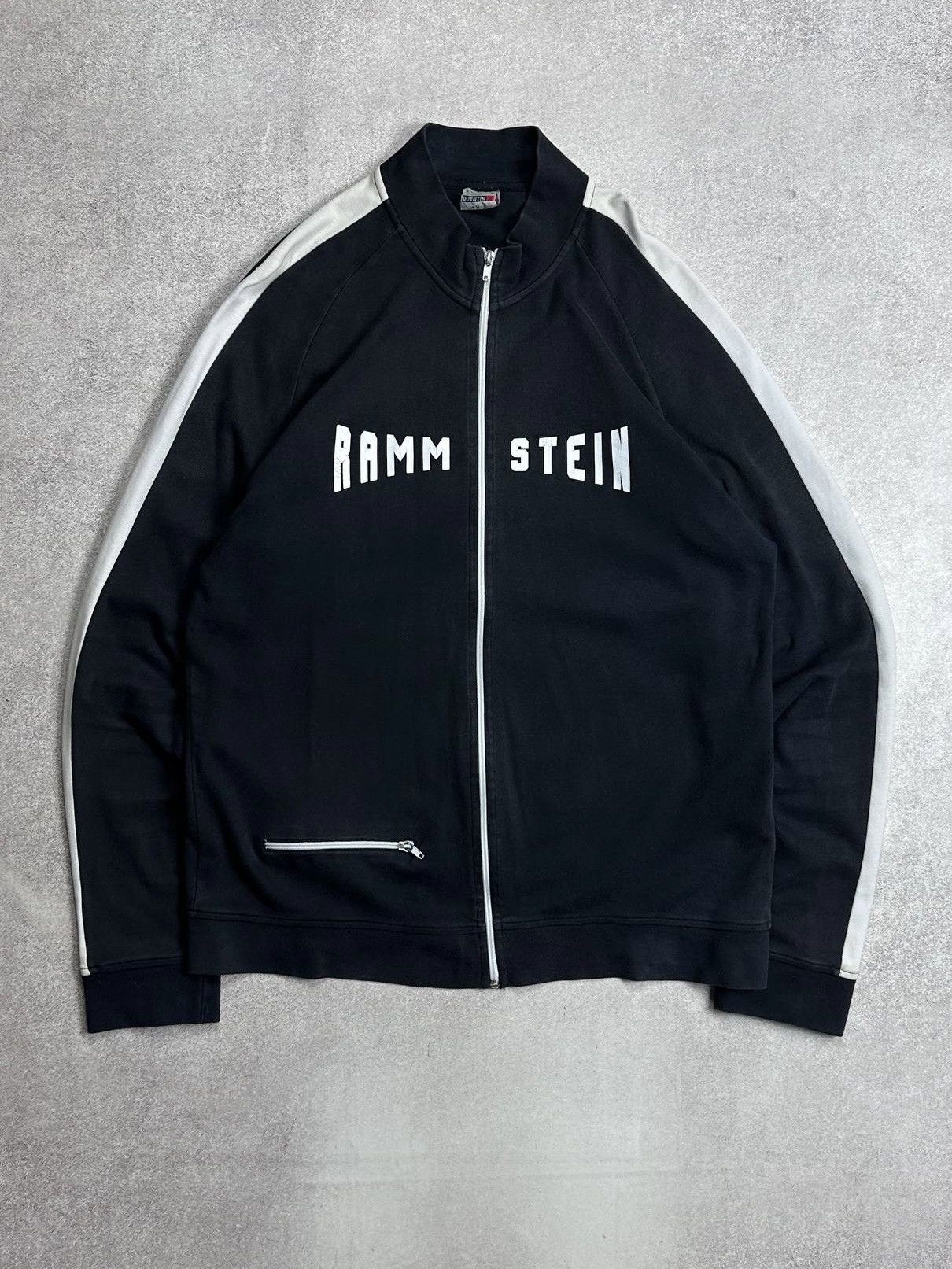 Vintage Vintage Rammstein Spellout Boxy Zip Jacket XL Size US XL / EU 56 / 4 - 1 Thumbnail