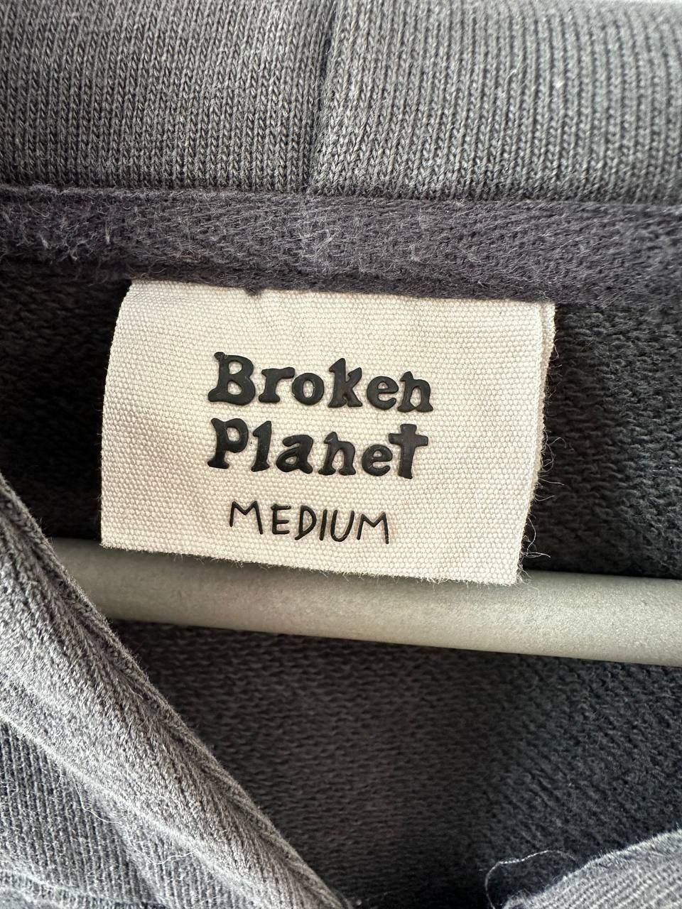 Broken Planet Broken Planet Outer Space Gray Zipper Hoodie Oversized Size US M / EU 48-50 / 2 - 14 Thumbnail