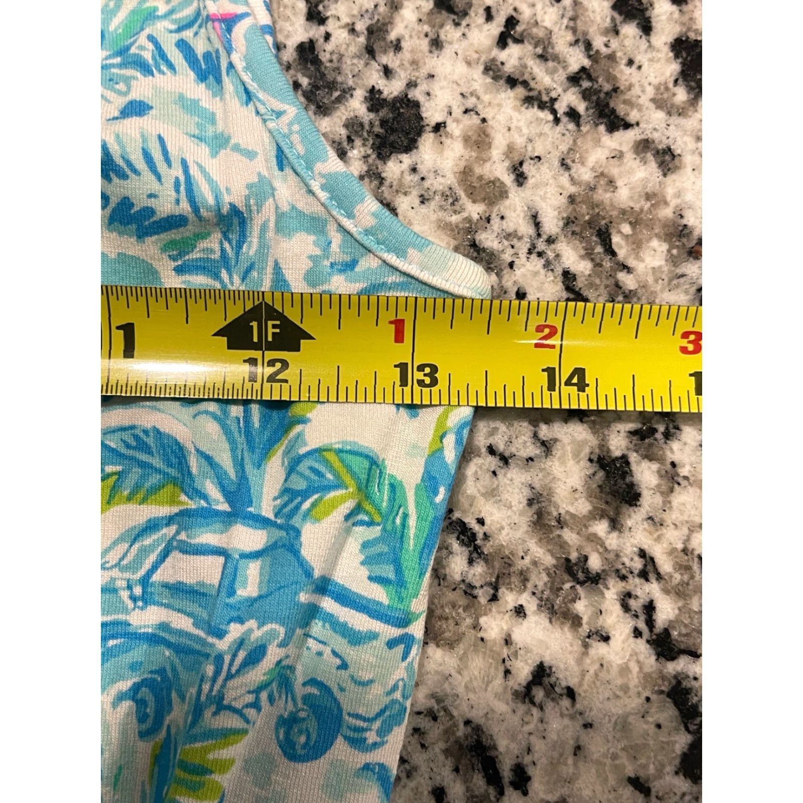 Lilly Pulitzer Lilly Pulitzer Romper One-Piece Women XS Blue What a Lovely Place Love 2XS Scoop Wrap Romper Size 24" / US 00 / IT 34 - 7 Thumbnail