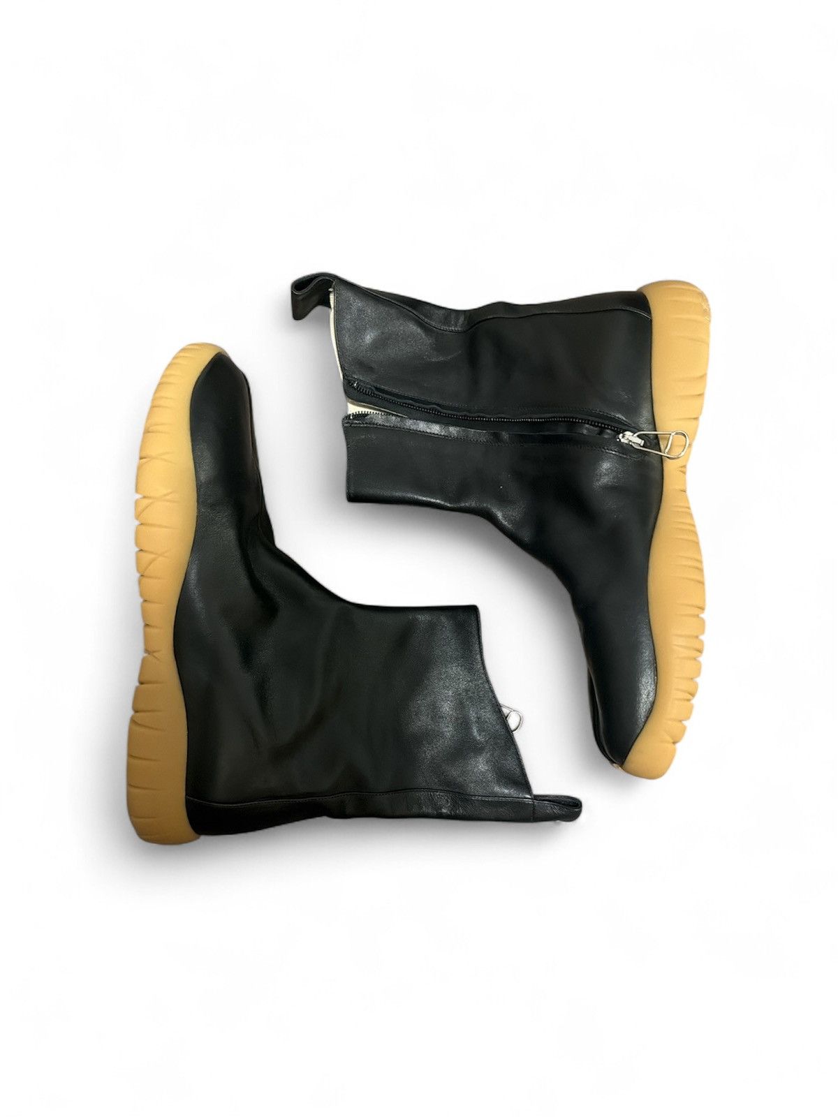 Maison Margiela Margiela Leather Tabi Replica Boots Size US 11 / EU 44 - 1 Thumbnail