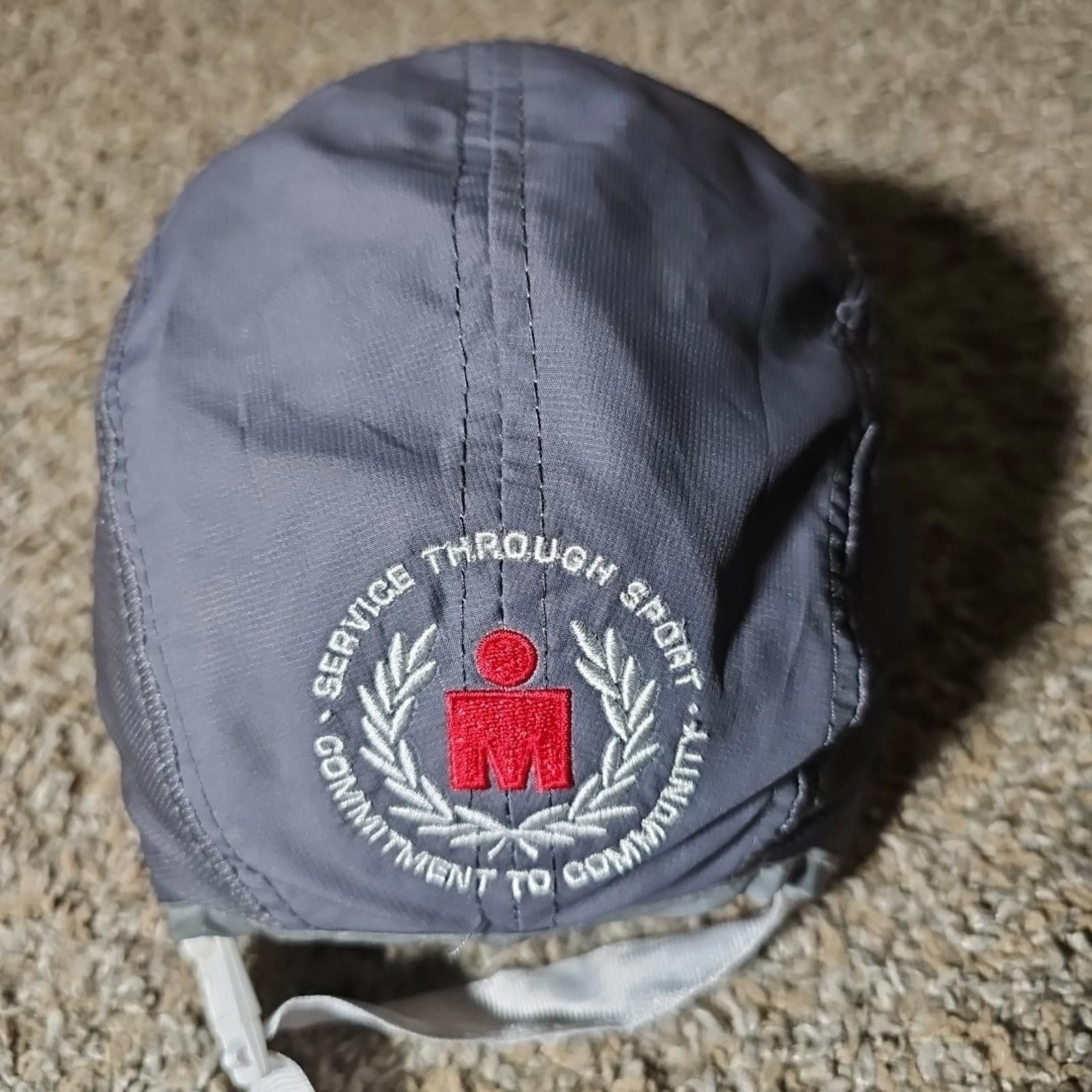 Other Ironman Foundation 5 Panel Running Marathon Hat Size ONE SIZE - 5 Thumbnail