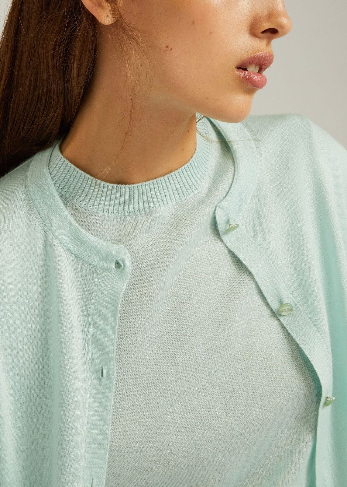 Loro Piana o1srvl11e0424 Sweater in Sky Blue Size XL / US 12-14 / IT 48-50 - 3 Thumbnail
