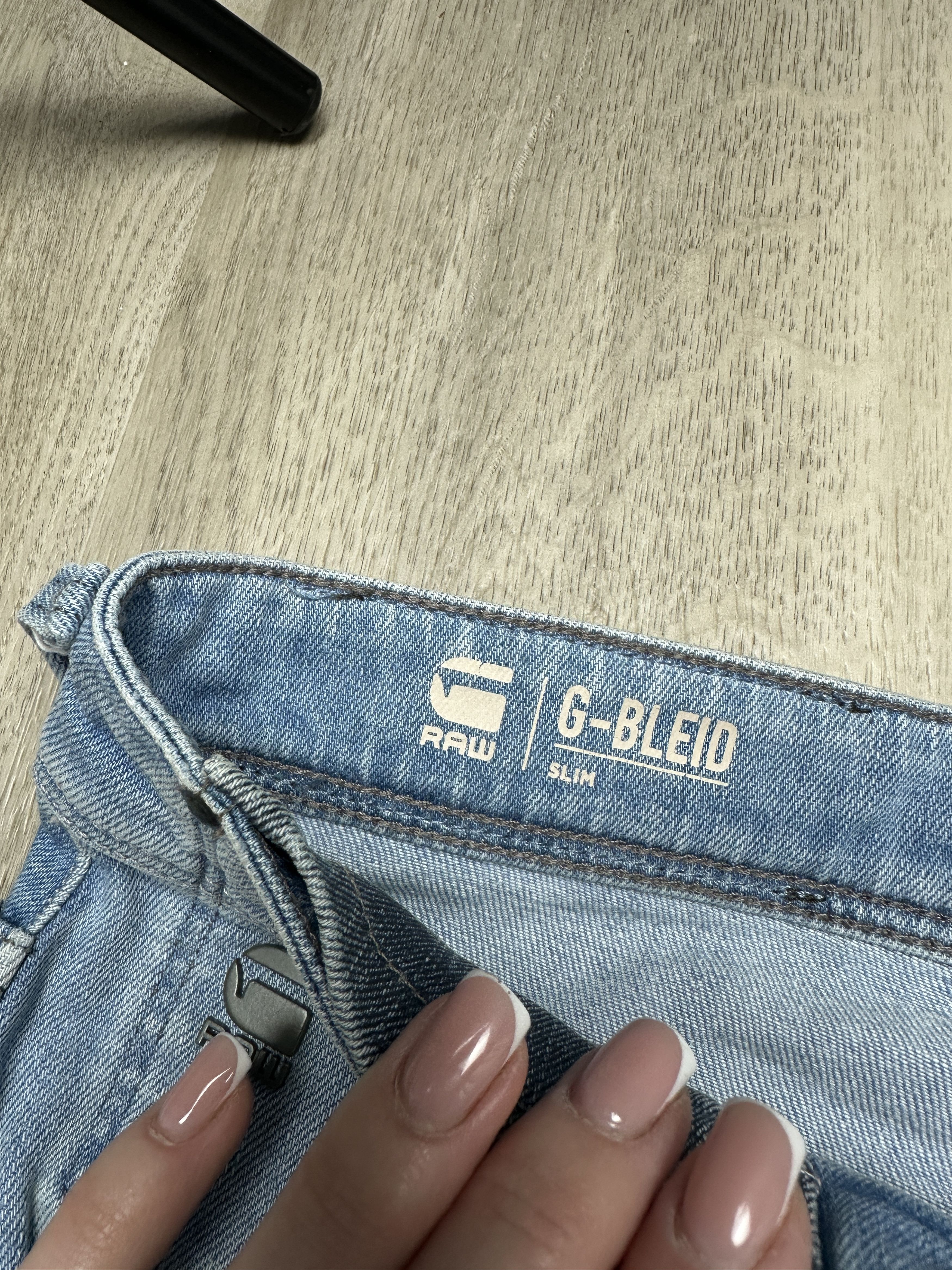 G-Star G Star Raw Mens G-Bleid Slim Denim Pants Jeans Size US 34 / EU 50 - 5 Thumbnail