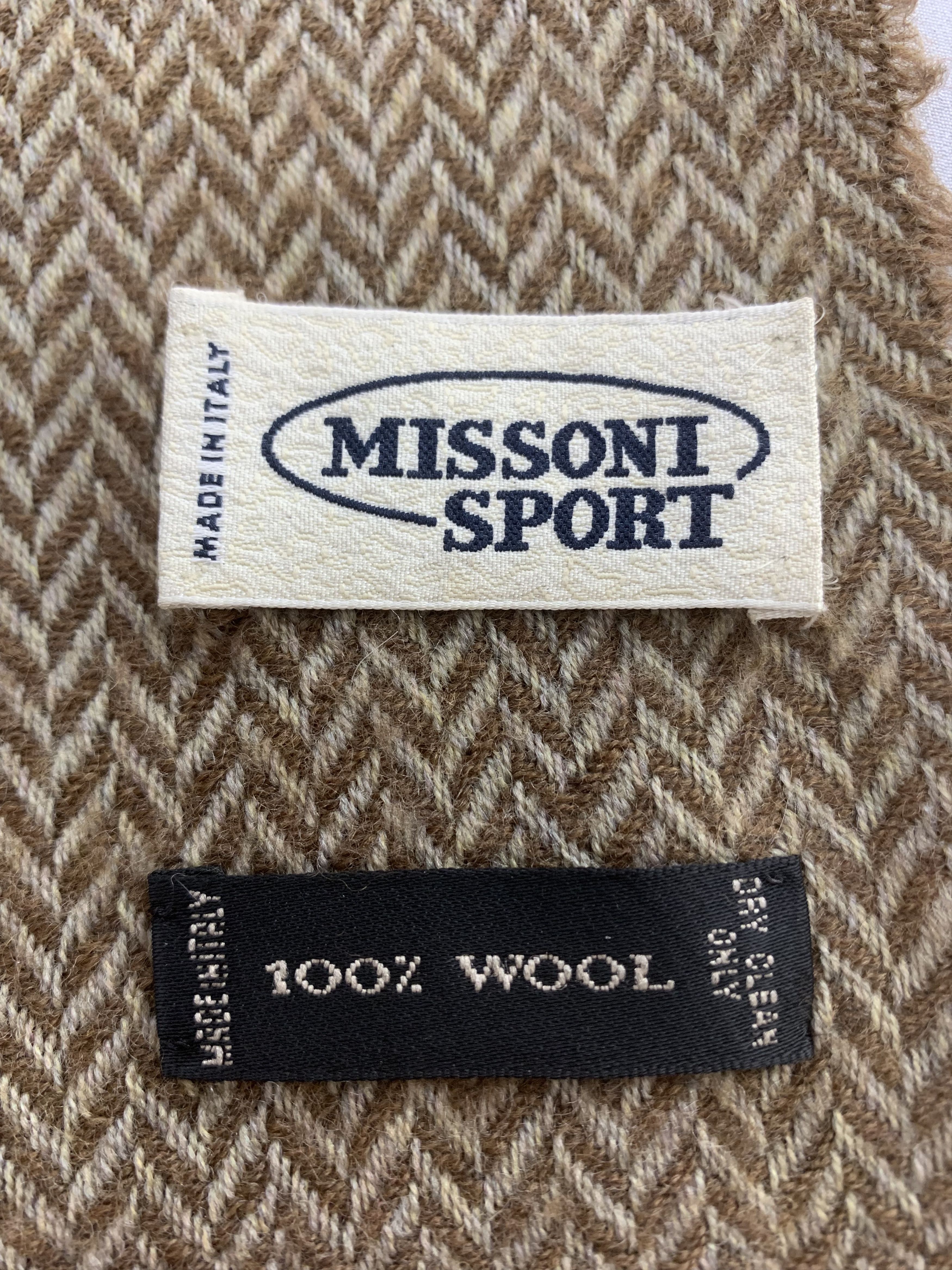 Missoni Missoni Scarf Wool Muffler Neck Wrap BL3194A Size ONE SIZE - 5 Thumbnail