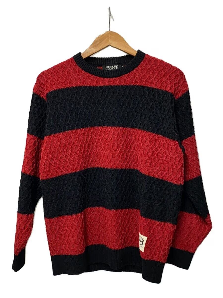 Hysteric Glamour Cable Knit Striped Knit Sweater Size US M / EU 48-50 / 2 - 1 Thumbnail