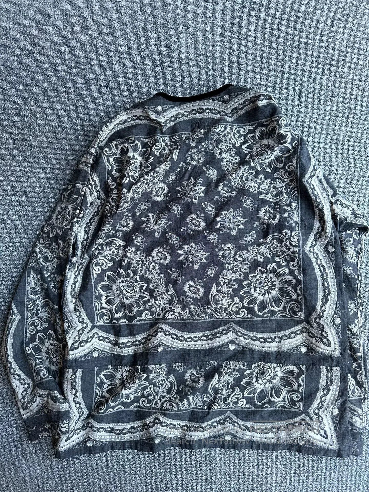 Visvim visvim Floral Tunic Shirt. Size US XL / EU 56 / 4 - 6 Thumbnail