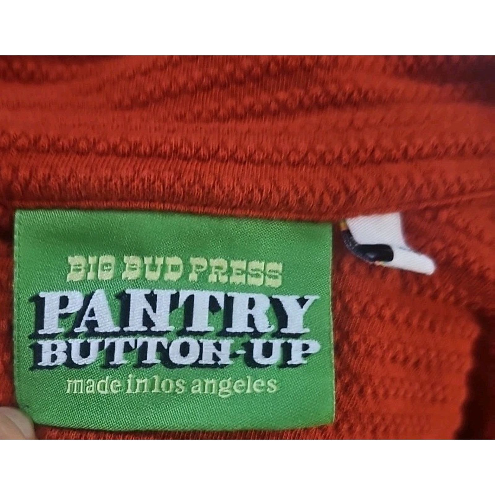 Big Bud Press Big Bud Press Pantry Shirt Button Up Cotton In Honycomb Size M / US 6-8 / IT 42-44 - 5 Thumbnail