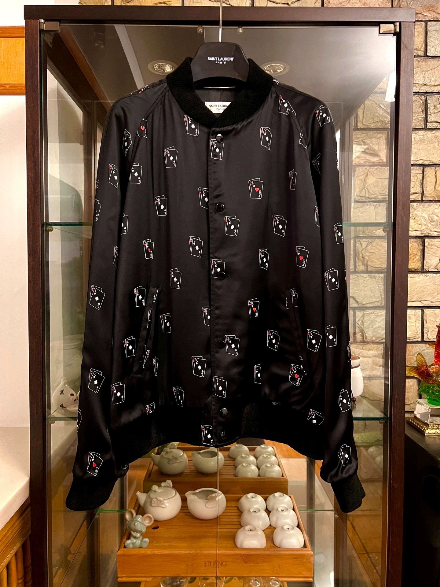 Saint Laurent Paris Saint Laurent Paris Poker card jacket Size US XL / EU 56 / 4 - 1 Thumbnail