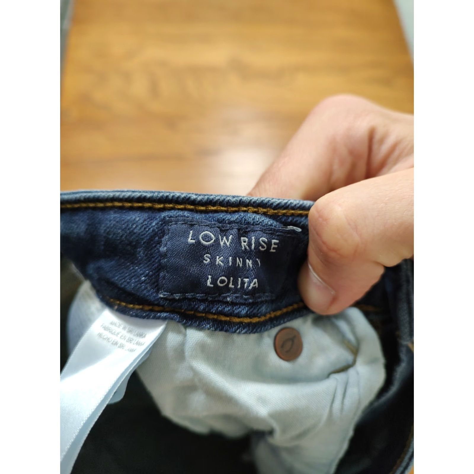Lucky Brand Lucky Brand Jeans Womens Slim Ankle 4 27x27 Blue Denim Belt Loops 5-Pocket Bohemian 90s Lolita Skinny Size 27" / US 4 / IT 40 - 7 Thumbnail