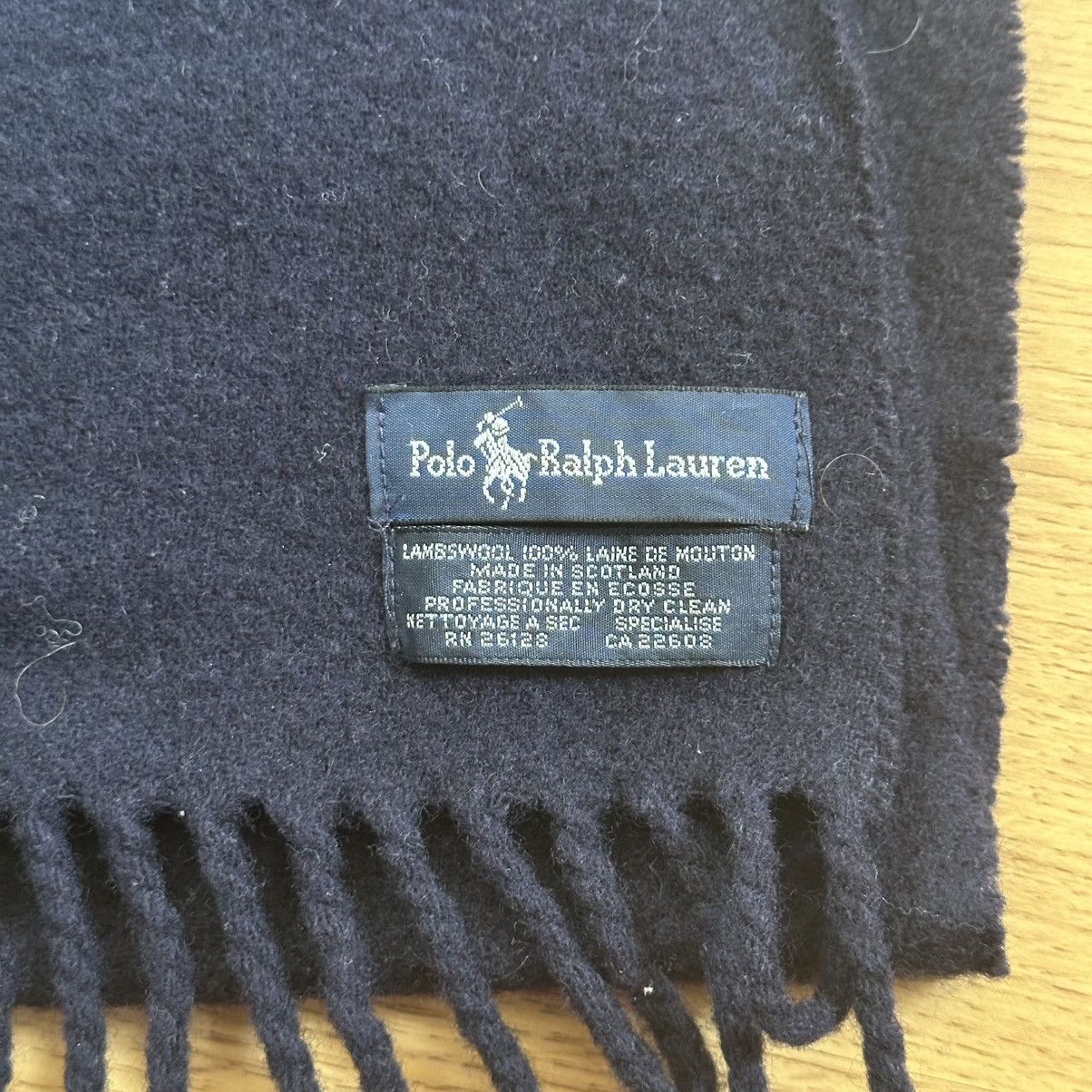 Polo Ralph Lauren × Ralph Lauren × Vintage Vintage Polo Ralph Lauren Wool Scarf Size ONE SIZE - 5 Thumbnail