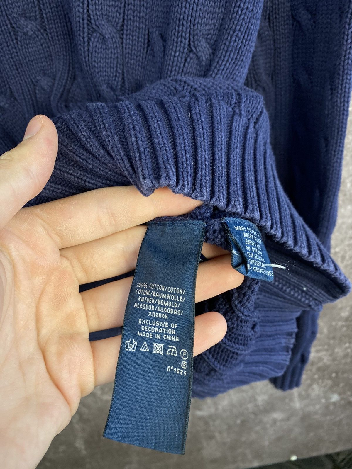 Polo Ralph Lauren × Vintage Vintage Polo Ralph Lauren Knit Sweater Size M / US 6-8 / IT 42-44 - 7 Thumbnail