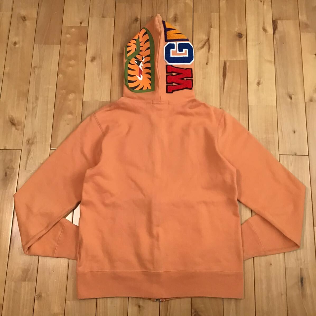 Bape BAPE logo multi fonts shark full zip hoodie a bathing ape Size US L / EU 52-54 / 3 - 3 Thumbnail