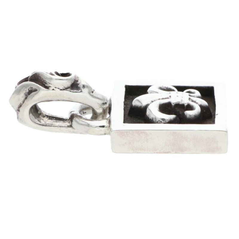 Chrome Hearts Chrome Hearts Silver Fleur Flare Charm Necklace Size ONE SIZE - 4 Thumbnail