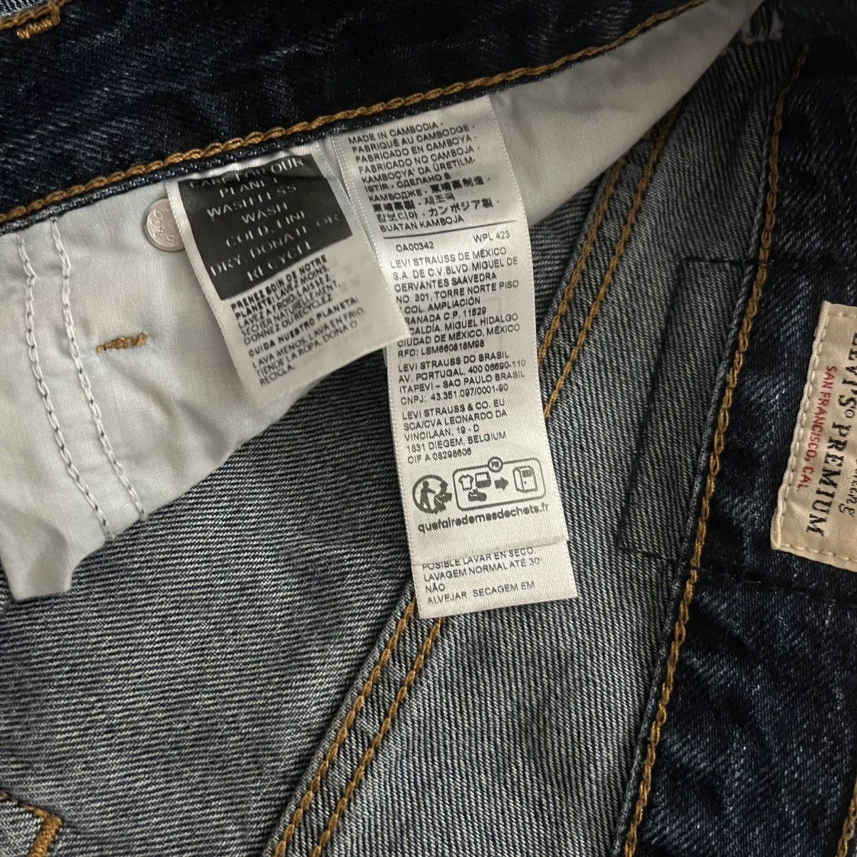 Levi's Levis Premium Jeans Womens Baggy Dad Denim Outdoor Big "E" Size 36" / US 14 / IT 50 - 4 Thumbnail