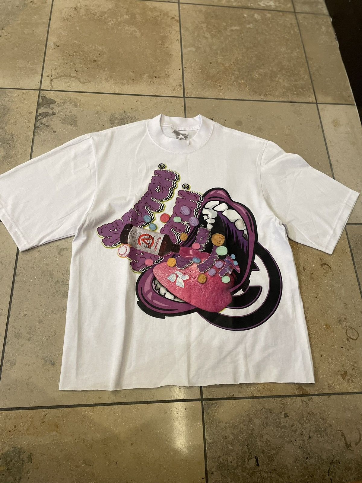 Other Rolling purple cropped Tee Size US S / EU 44-46 / 1 - 1 Thumbnail