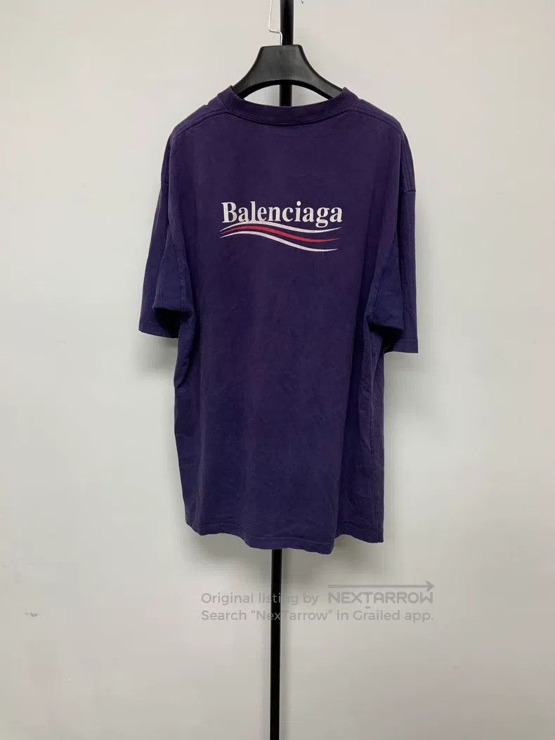 Balenciaga Balenciaga Logo Alphabet Round Neck Short Sleeve T-Shirt Size US M / EU 48-50 / 2 - 2 Thumbnail