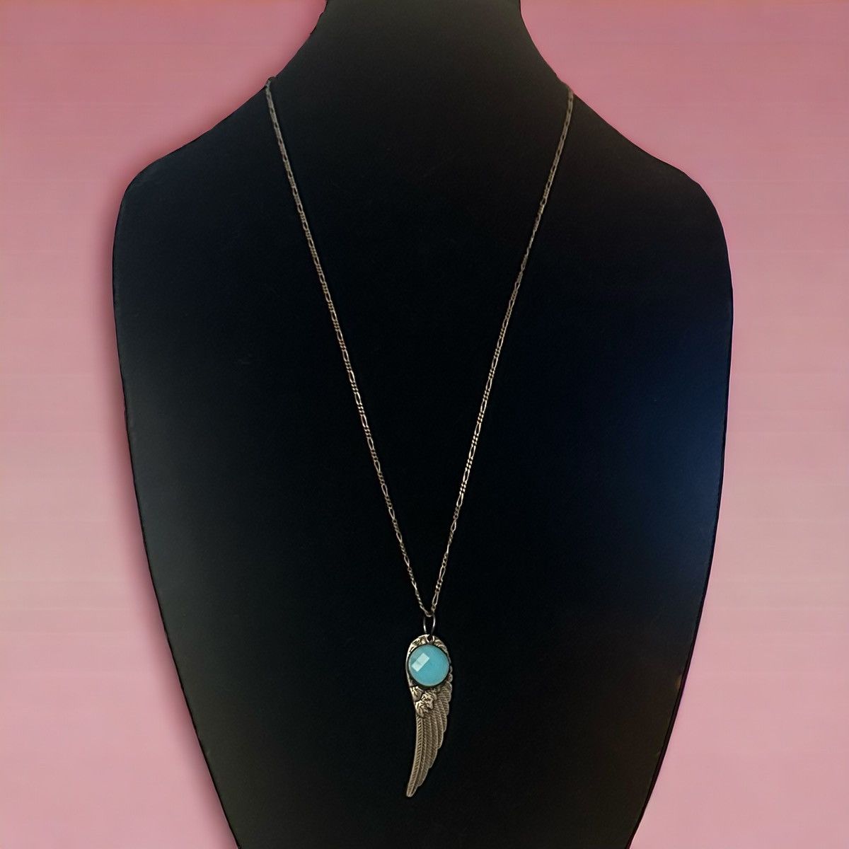 Other Ornamental Things angel wing pendant necklace Size ONE SIZE - 1 Thumbnail