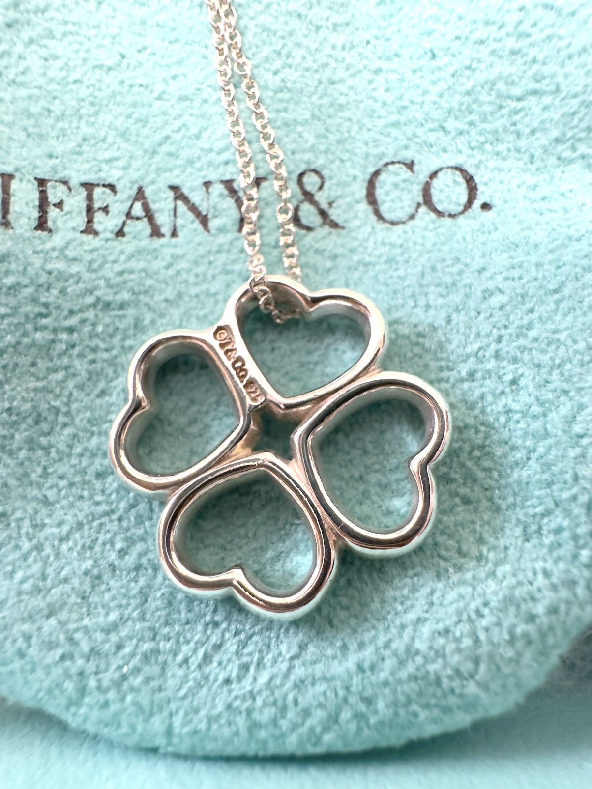 Tiffany & Co. Tiffany & Co. clover hearts pendant Size ONE SIZE - 4 Thumbnail