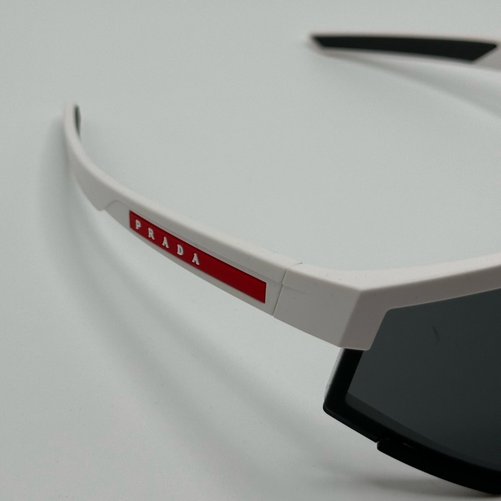 Prada NEW PRADA Linea Rossa PR04WS TWK06F White Rubber/Dark Grey Size ONE SIZE - 9 Thumbnail