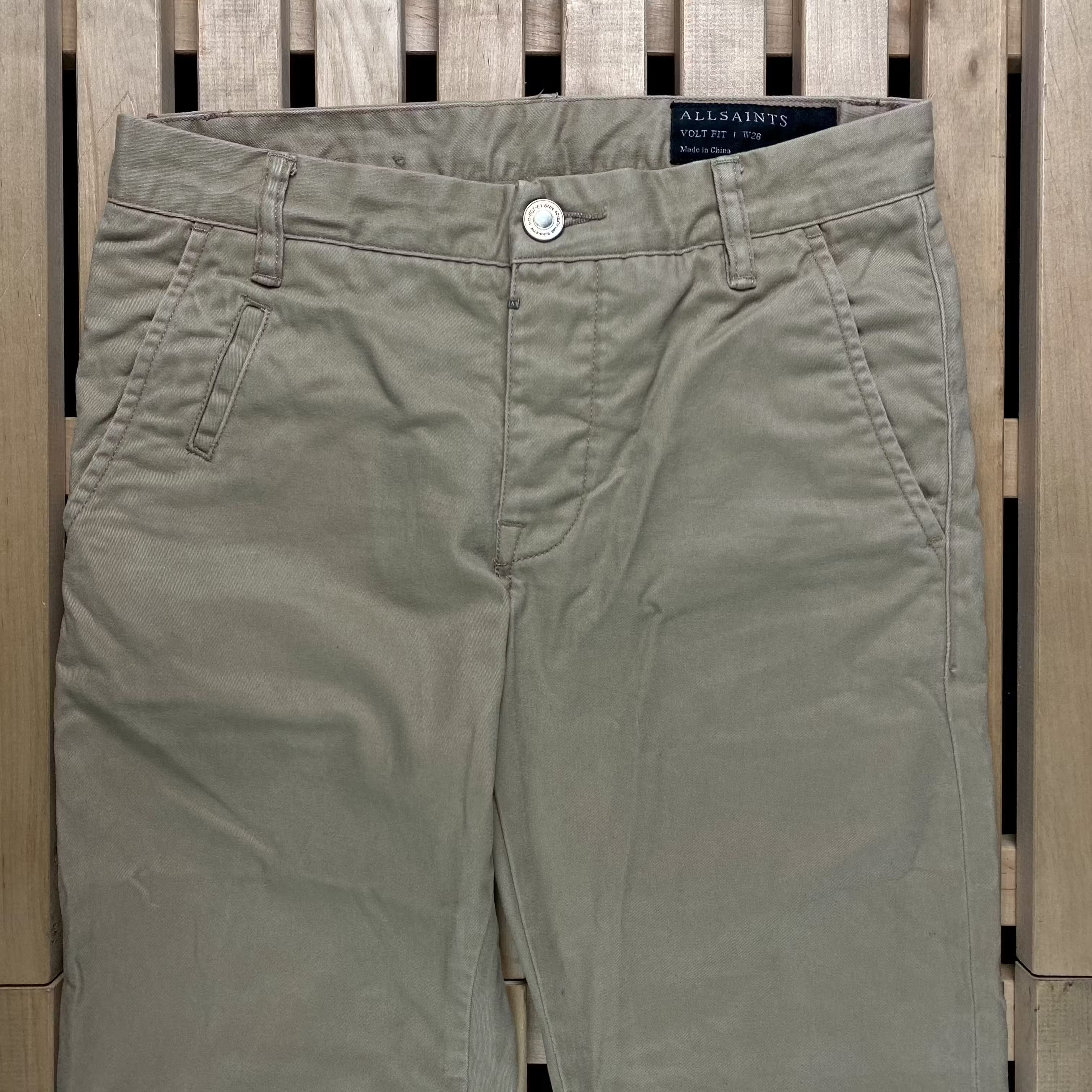 Allsaints Mens Chinos Pants Allsaints Size 28 Size US 28 / EU 44 - 2 Thumbnail