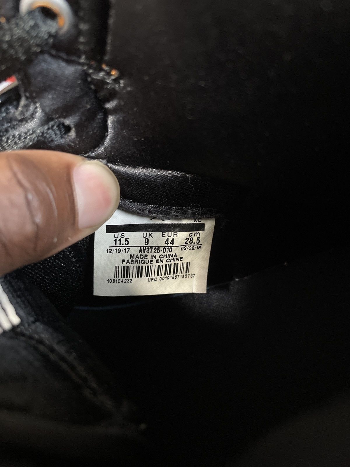 Jordan Brand Satin Shattered Backboard jordan 1 (11.5W/10M) Size US 10 / EU 43 - 8 Thumbnail