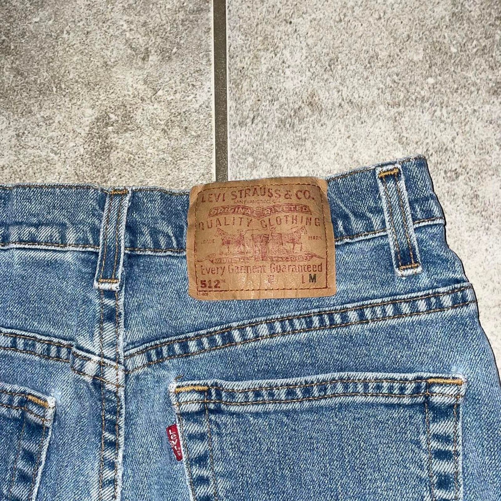 Levi's Levis 512 jeans in washed Size US 30 / EU 46 - 2 Thumbnail