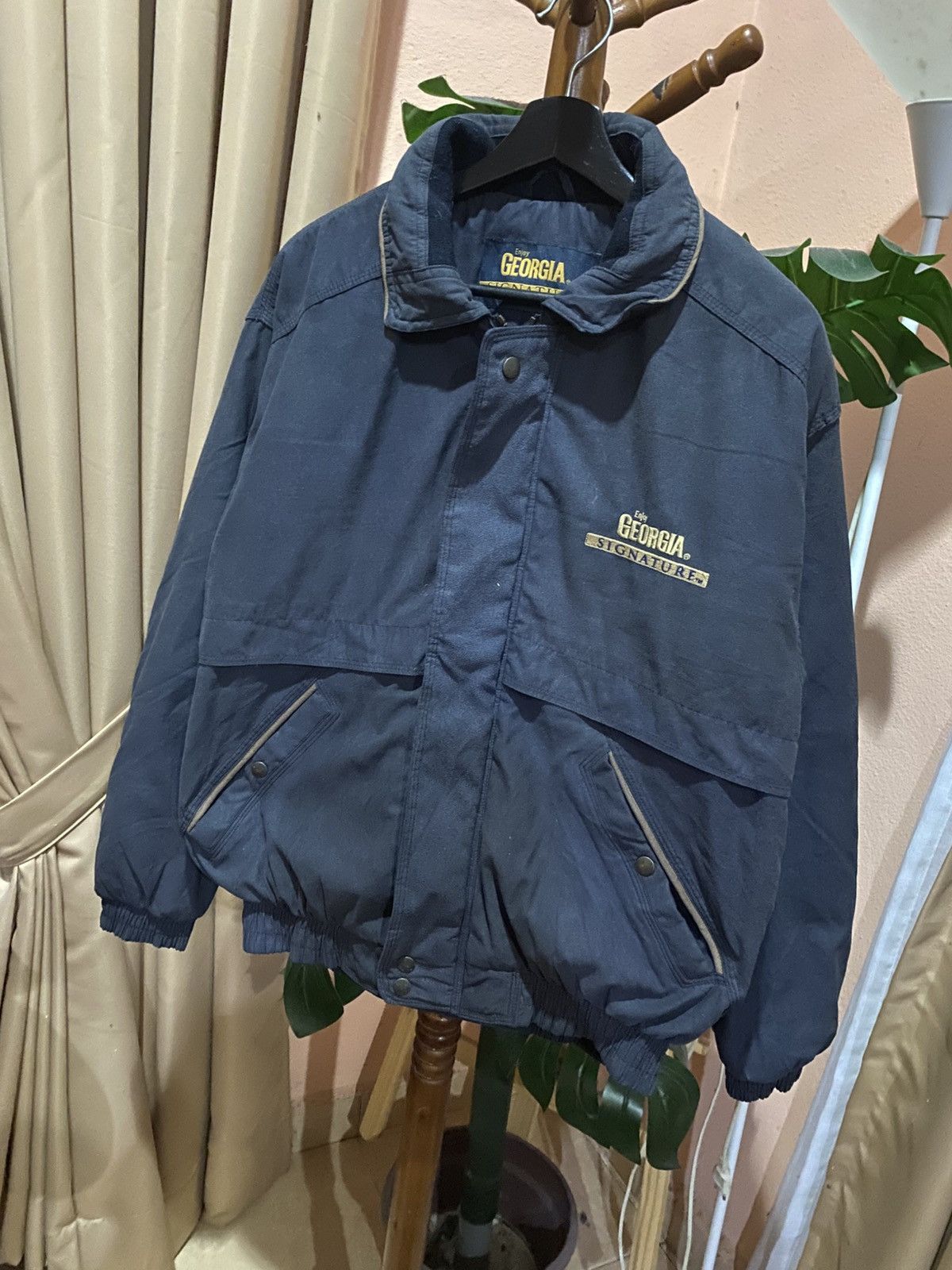 Vintage VINTAGE GEORGIA SIGNATURE BOMBER JACKET MADE IN JAPAN Size US L / EU 52-54 / 3 - 2 Thumbnail