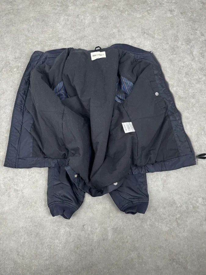 Our Legacy Our Legacy Midnight Shine Navy Nylon Bomber Jacket Size US M / EU 48-50 / 2 - 7 Thumbnail