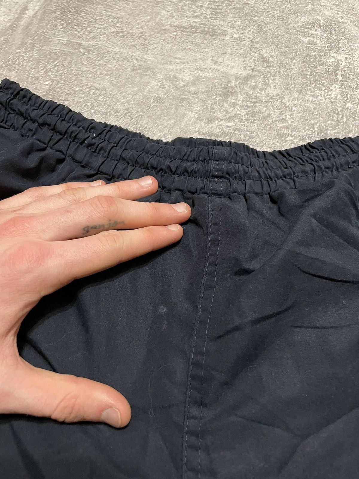 Nike × Vintage Vintage Nike Nylon Track Pants 90s Drill Size US 32 / EU 48 - 12 Thumbnail