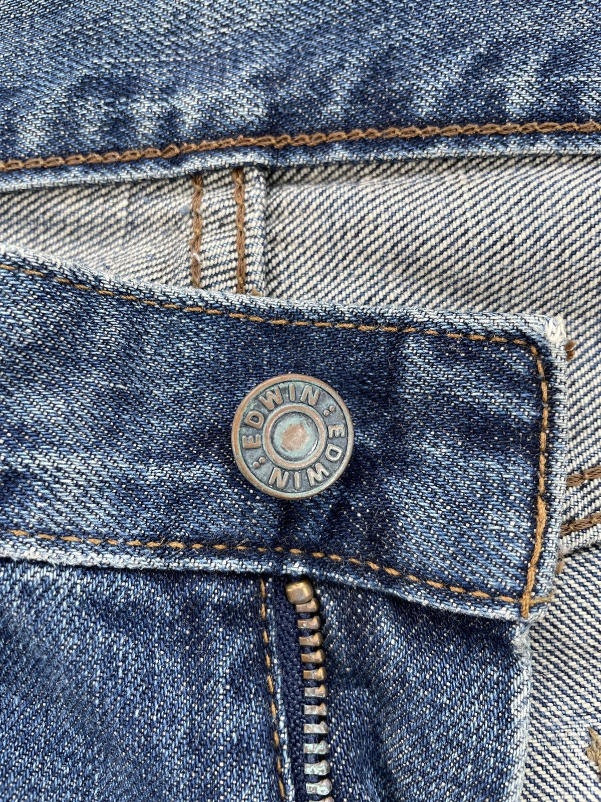 Edwin Vintage Edwin 504 Straight Jeans Size US 29 - 7 Thumbnail
