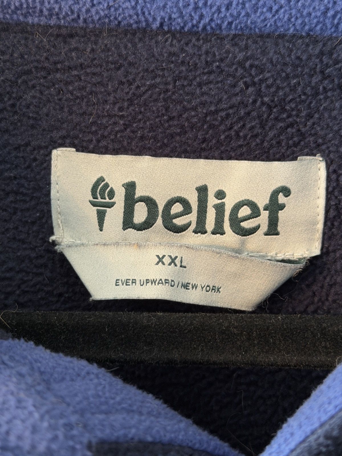 Belief NYC Belief New York fleece shirt jacket Size US XXL / EU 58 / 5 - 5 Thumbnail