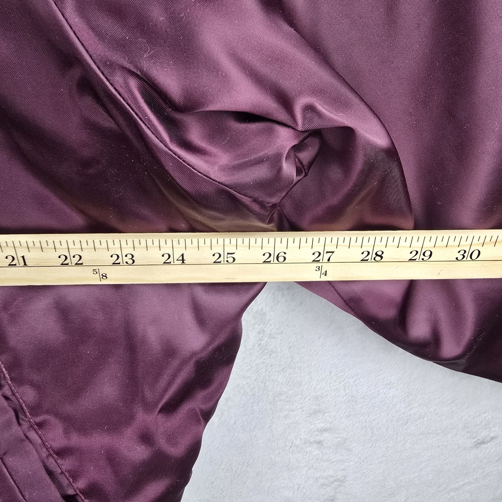 Other Vintage Don Alleson Bomber Jacket XL Maroon Satin Quilted Size US XL / EU 56 / 4 - 9 Thumbnail