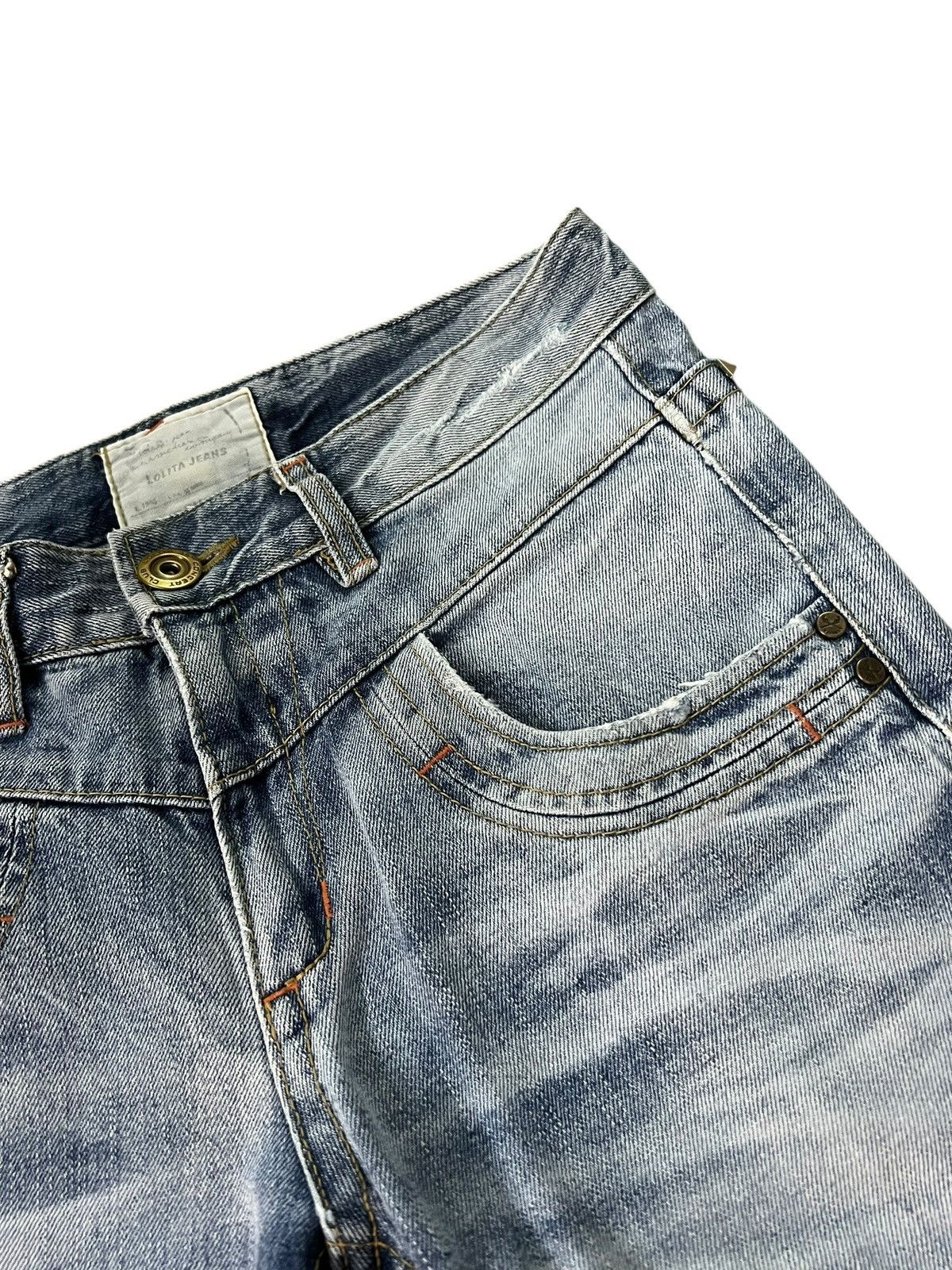 Japanese Brand Lolita By Concert Club Faded Jean Size US 30 / EU 46 - 6 Thumbnail