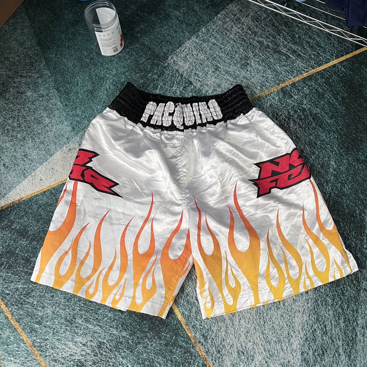 No Fear × Sports Specialties vintage boxing trunks Pacquiao no fear ...