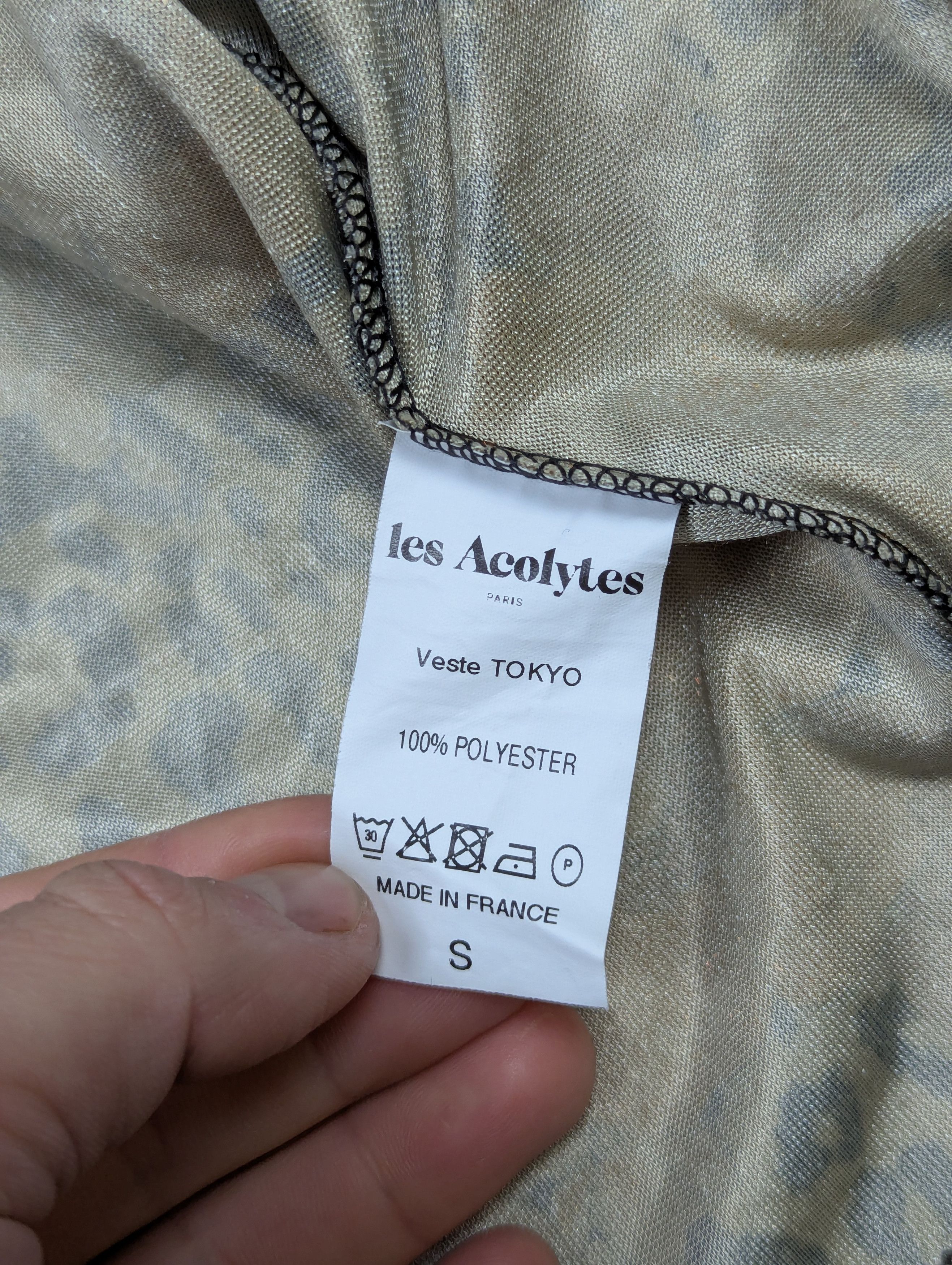 Japanese Brand LesAcolytes Paris Veste Tokyo S Vintage Kimono Top Japan Size S / US 4 / IT 40 - 9 Thumbnail