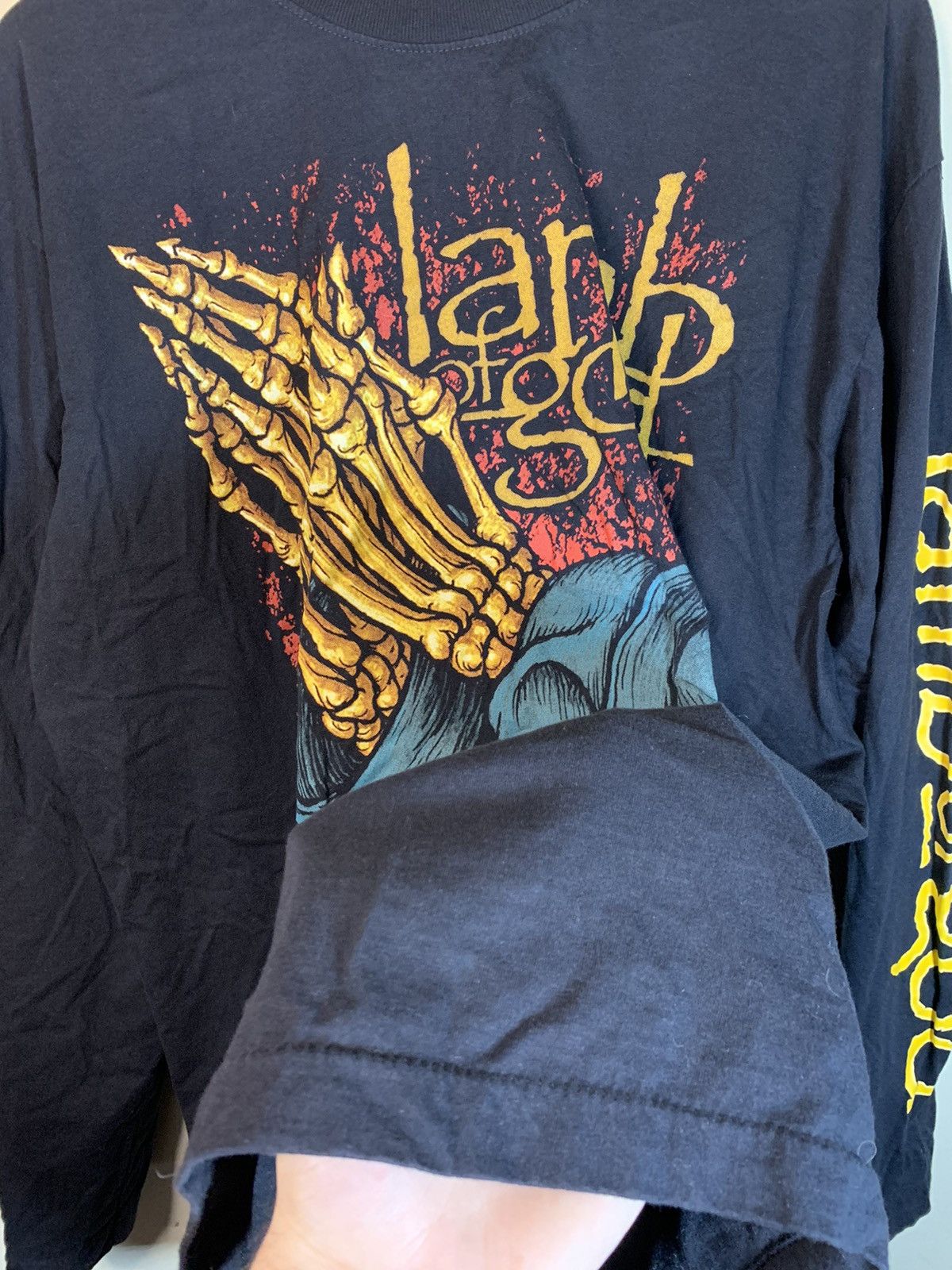 Band Tees × Vintage RARE* Vintage Lamb Of God Pray Cleansing Single Stitch Shirt Size US L / EU 52-54 / 3 - 5 Thumbnail