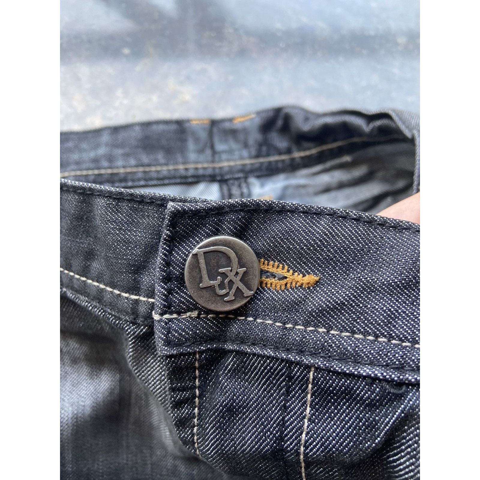 Affliction Crazy Vintage Y2K Embroidered Affliction Style Goth Jeans Size US 34 / EU 50 - 5 Thumbnail