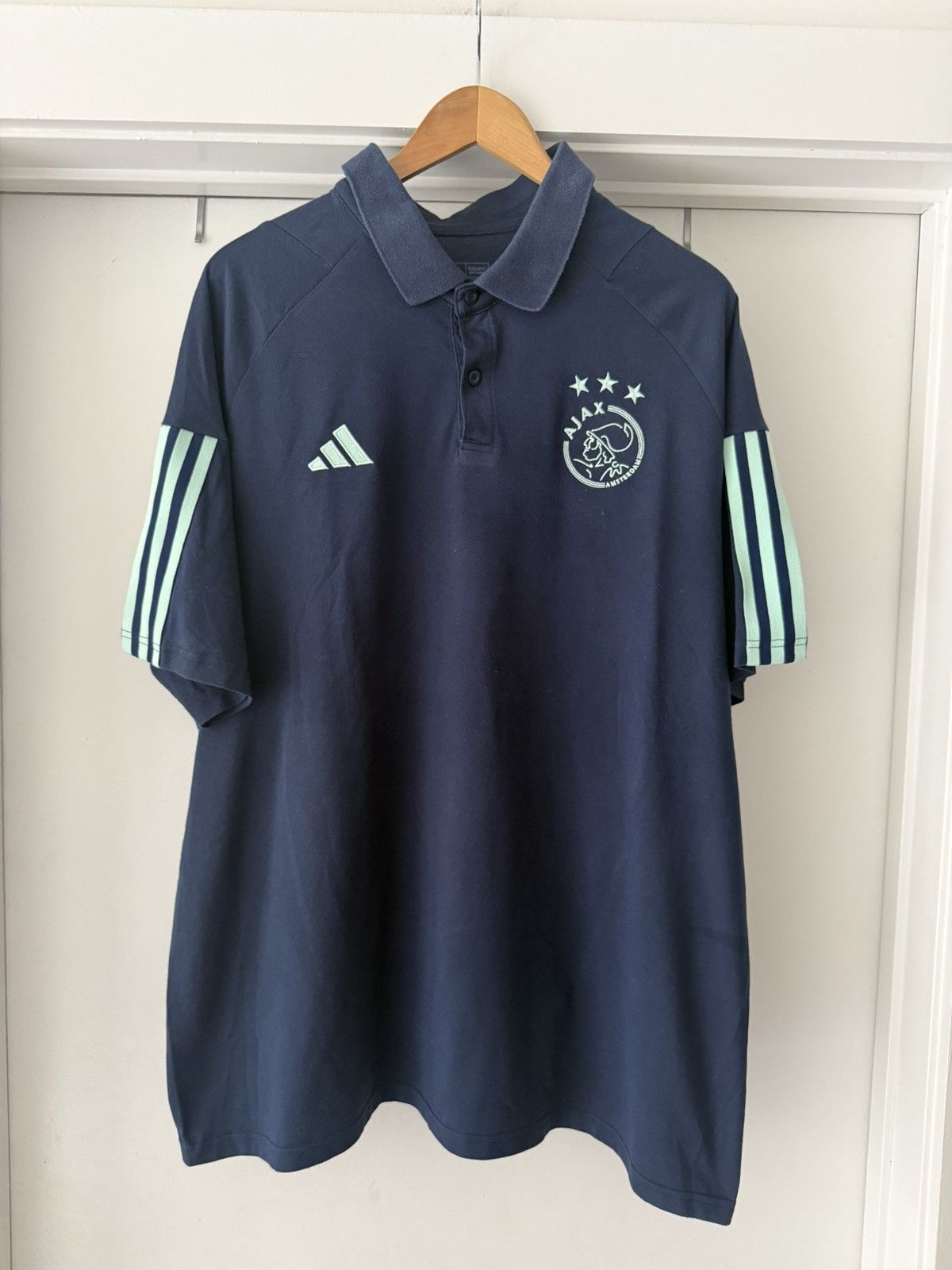 Adidas Adidas Ajax Soccer Jersey XXL. Size US XXL / EU 58 / 5 - 1 Thumbnail