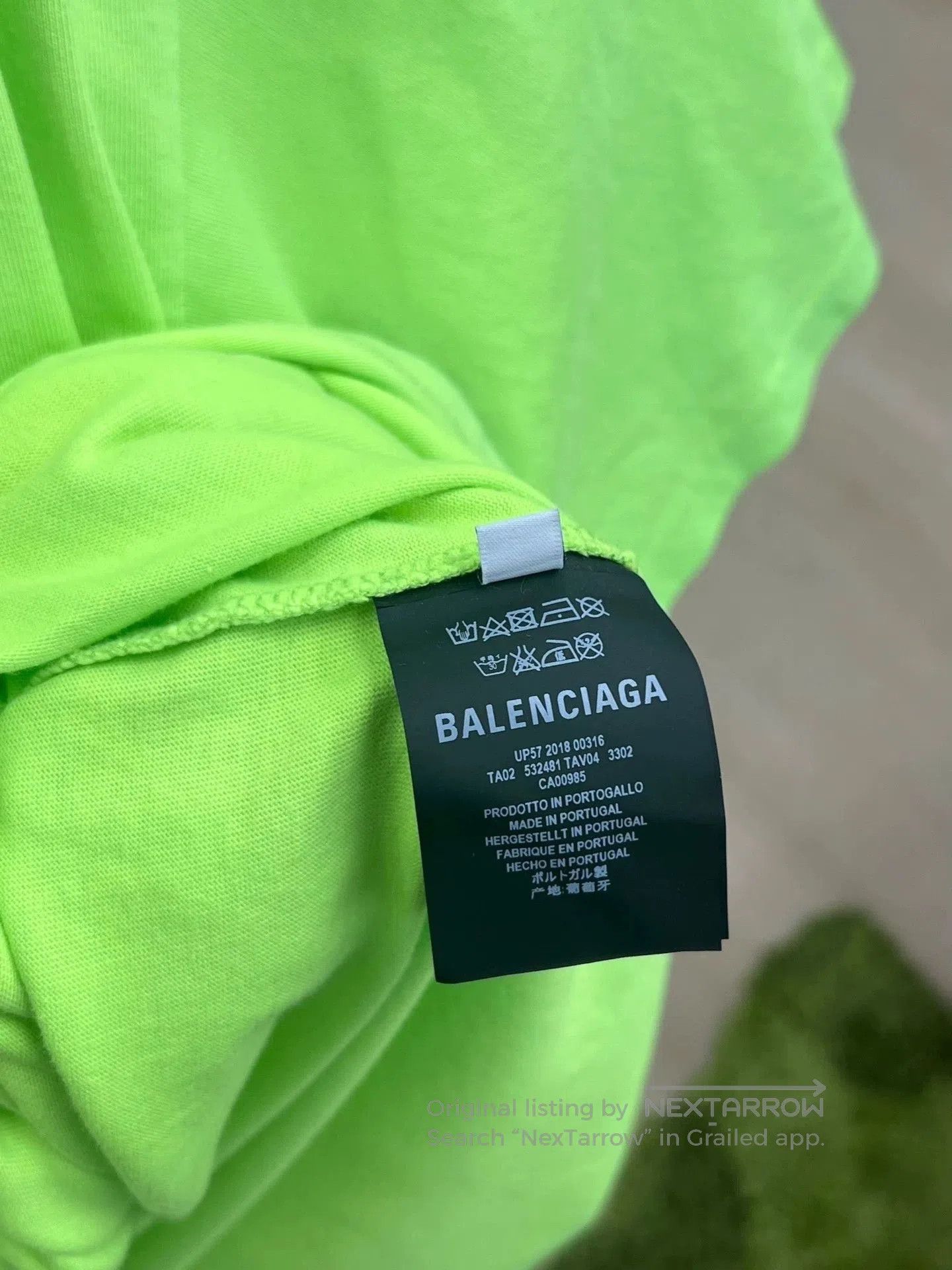 Balenciaga balenciaga logo short sleeve t. Size US S / EU 44-46 / 1 - 6 Thumbnail