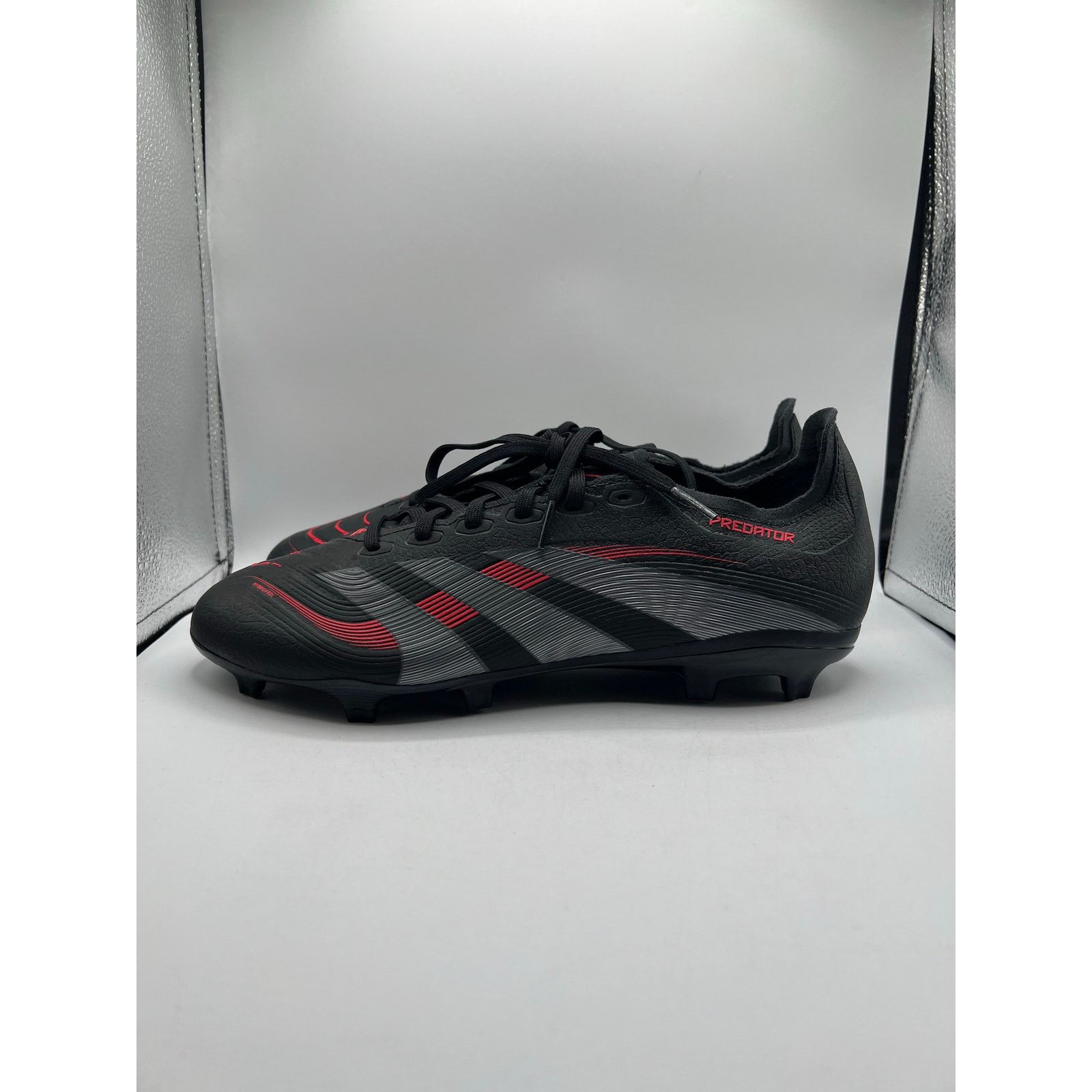 Adidas Predator 24 League FG MG “ Stealth Victory Pack” Size US 12 / EU 45 - 1 Thumbnail