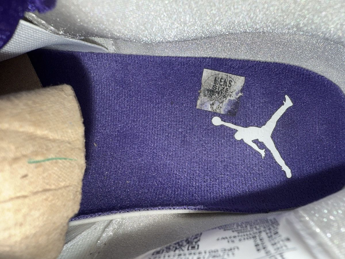 Jordan Brand Jordan 4 Metallic Purple Size US 10 / EU 43 - 6 Thumbnail