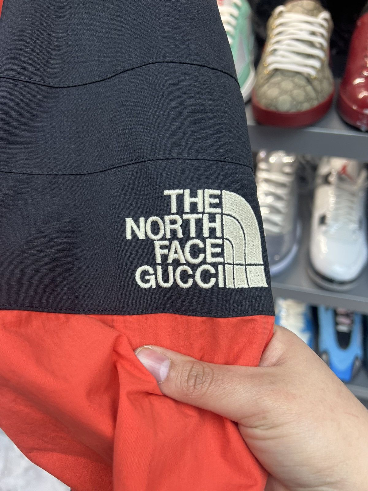 Gucci Gucci x NorthFace Orange Windbreaker Set Size S / US 4 / IT 40 - 3 Thumbnail