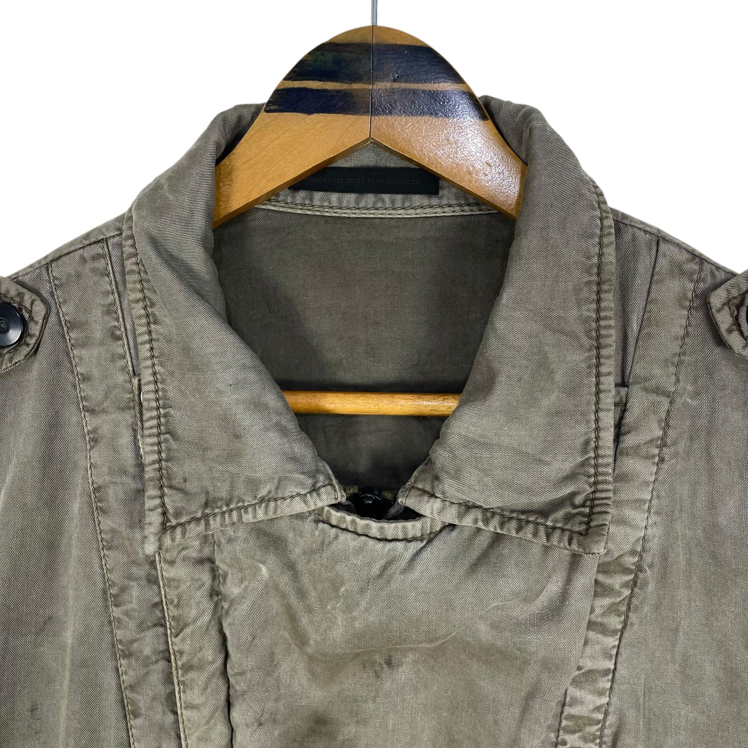 Yohji Yamamoto Yohji Yamamoto A/W 2012 Asymmetric Zip Napoleon Jacket Size US L / EU 52-54 / 3 - 7 Thumbnail