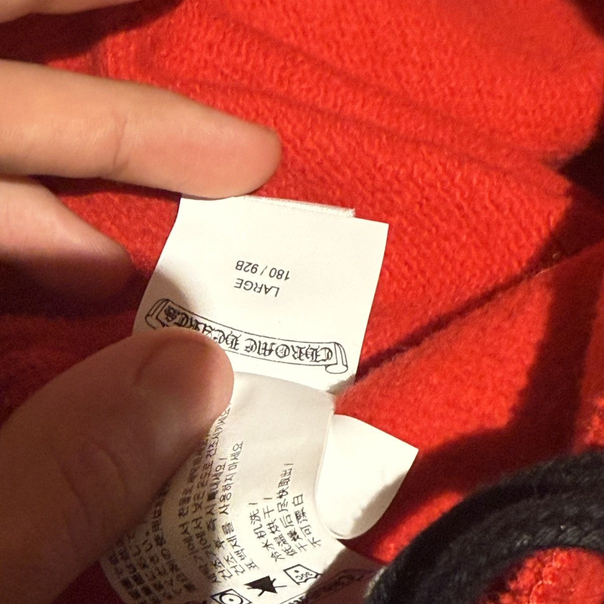 Chrome Hearts King Taco Red & White Triple Cross Embroidered Sweatpants L Size US 34 / EU 50 - 10 Thumbnail