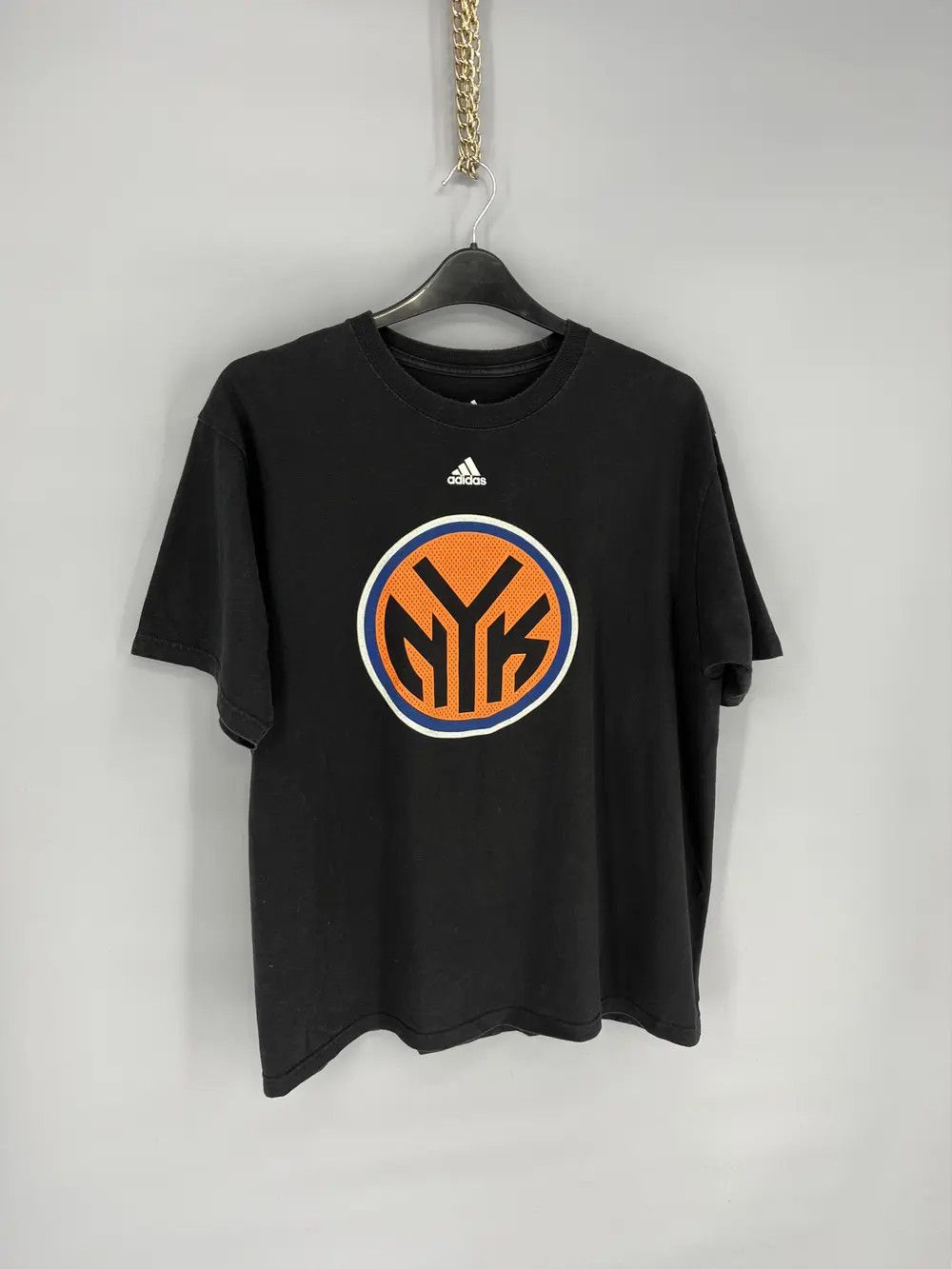 Adidas × NBA Vintage Y2K Adidas T-Shirt New York Size US L / EU 52-54 / 3 - 2 Thumbnail